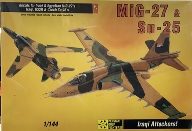 Mig & SU25 Iraqi Attackers 1/144