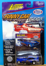 Load image into Gallery viewer, 1971 Ford Mustang BLUE MAX - Raymond Beadle - Johnny Lightning - Funny Car Legends