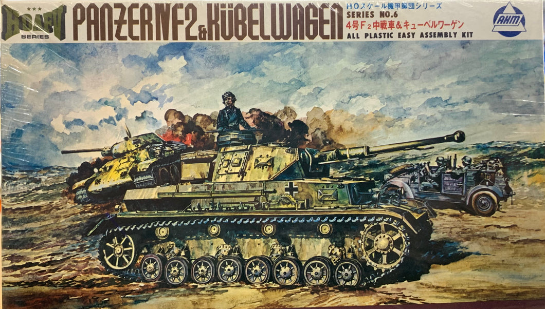 Panzer IV F2 & Kübelwagen 1/87