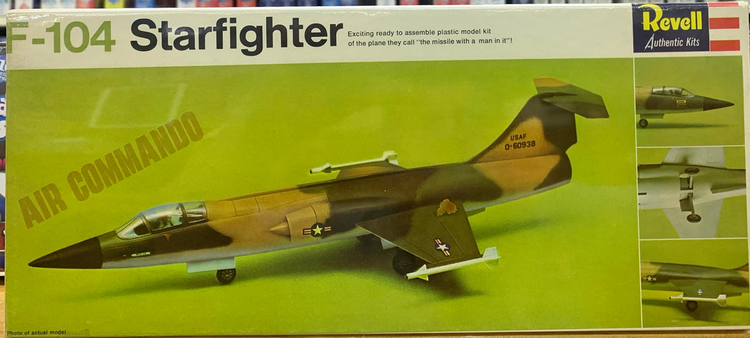F-104 Starfighter Air Commando 1/64 1968 ISSUE