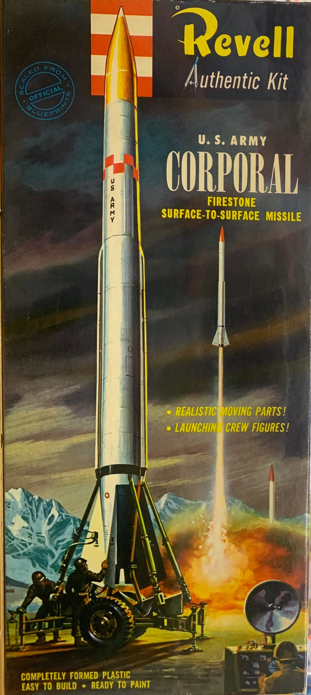 Corporal Missile - Firestone Surface-to-Surface Missile - 'S' Issue  1/40 1958 ISSUE