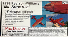 Load image into Gallery viewer, Pearson Williams 1938 Mr Smoothie  19&quot; Wingspan