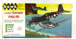 Vought Corsair F4U-1D 1/72 1965 ISSUE