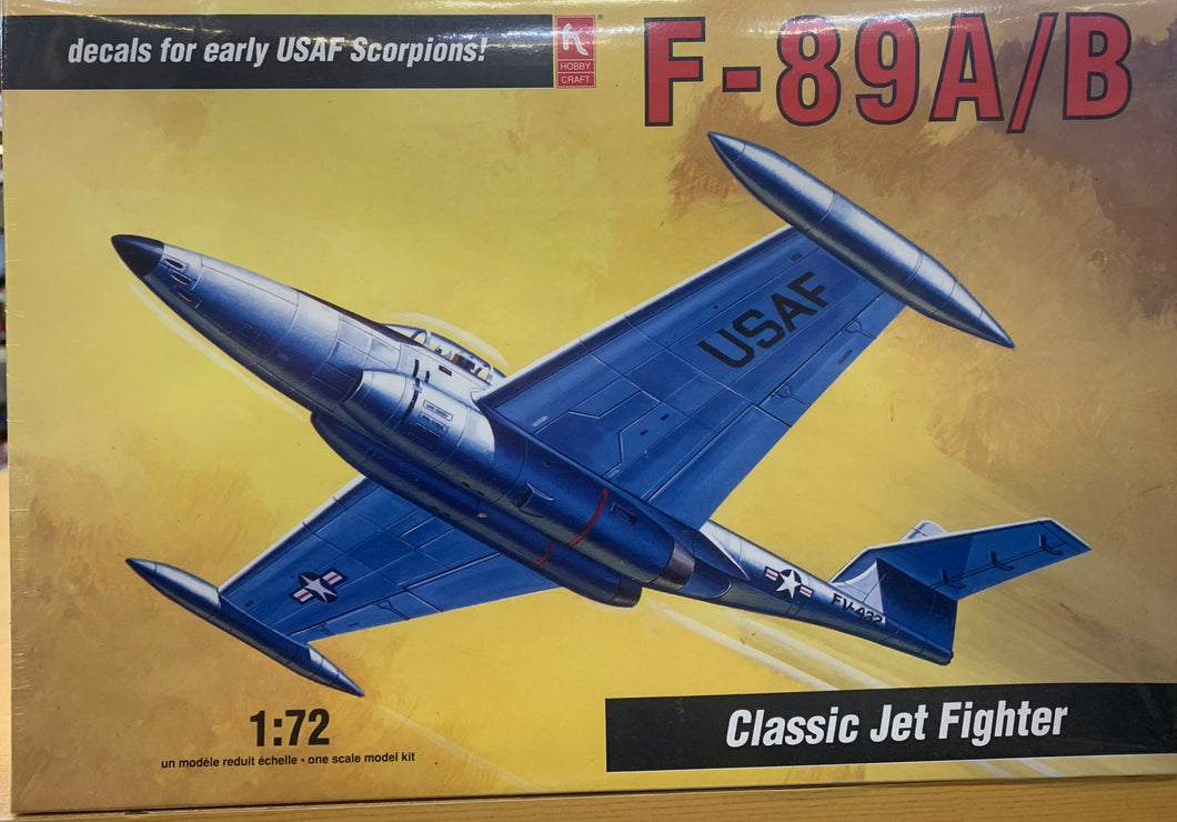 Northrop F-89A/B Scorpion  1/72  1992 Issue