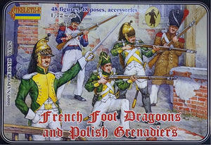 French Foot Dragoons & Polish Grenadiers 1/72