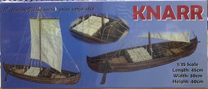 KNARR 1/35 scale 11th century Viking ocean going cargo ship