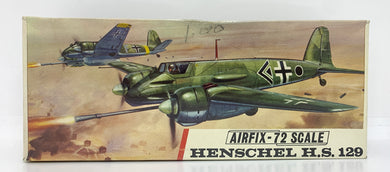 Henschel H.S.129 1/72  1968 ISSUE