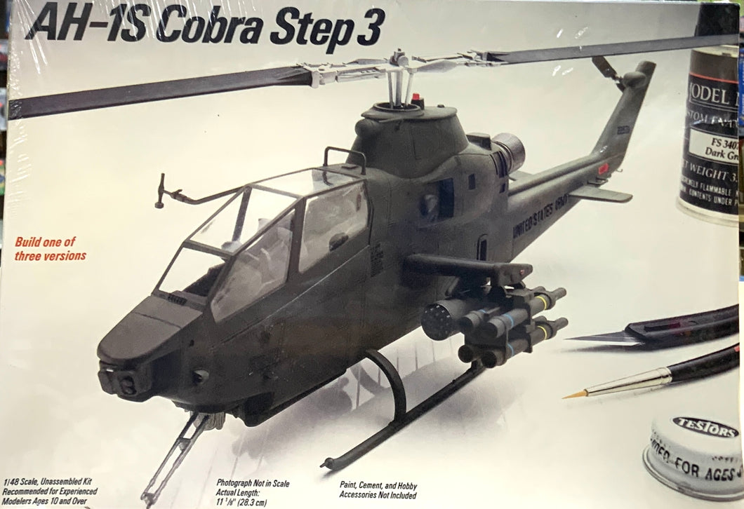 Bell AH 1S Cobra Step 3 1/48 1988 ISSUE