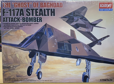 F-117A Stealth Attack-Bomber  1/72  1996 Issue