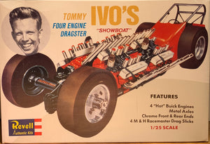 Tommy Ivo's Four Engine Dragster "Showboat" 1/25  1995 Issue