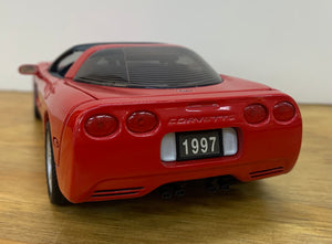 1997 Corvette Coupe, Red, 1/24