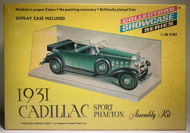 1931 Cadillac Sport Phaeton 1/48 Collectors Showcase Series