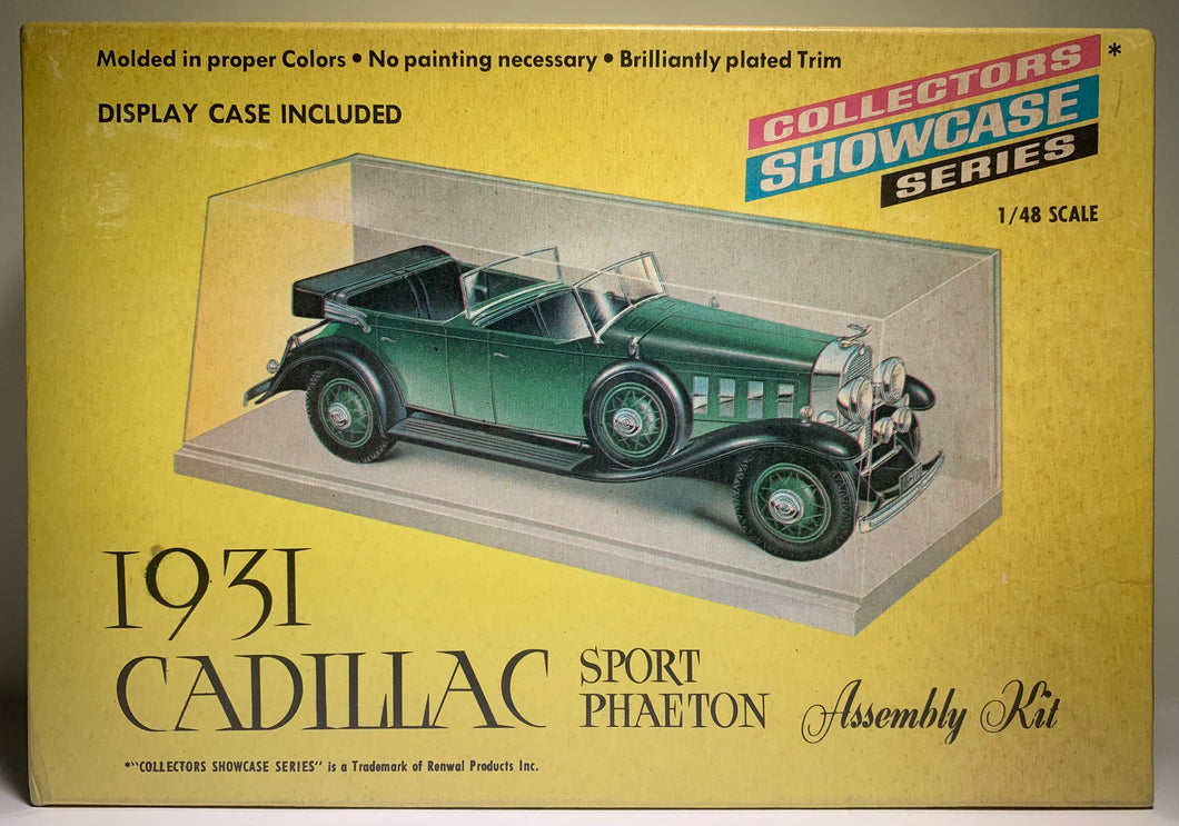 1931 Cadillac Sport Phaeton 1/48 Collectors Showcase Series