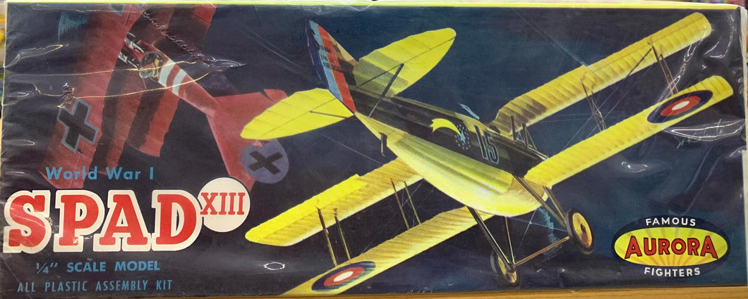 World War I Spad XIII Famous Fighters, 1/48  Initial 1957 Release