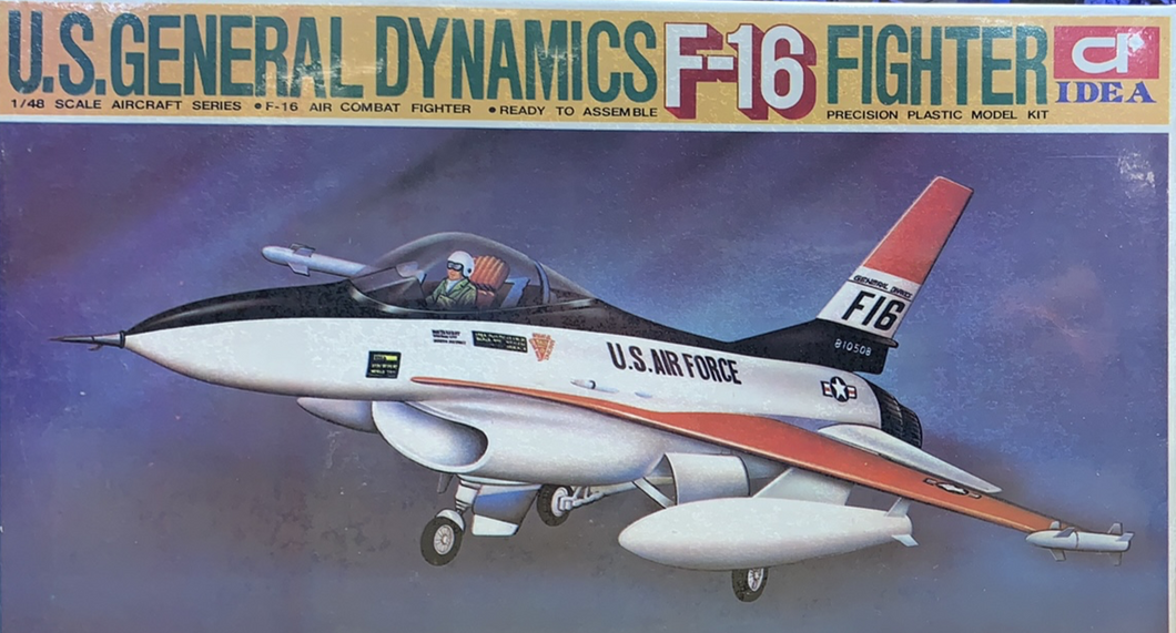 U.S. General Dynamics F-16 Fighter 1/48