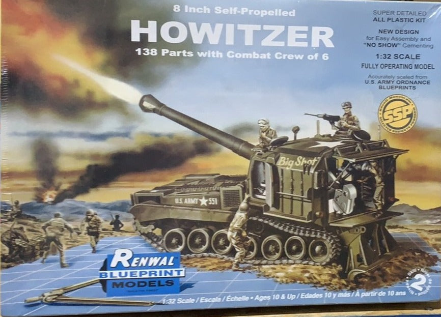 8 Inch Self-Propelled Howitzer, 1/32 2011 ISSUE