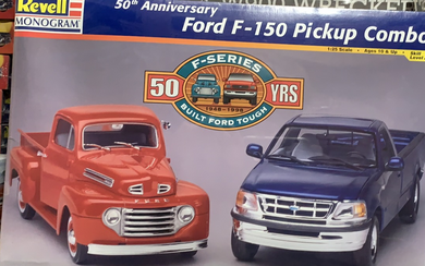 50th Anniversary Ford F-150 Pickup Combo 1/25