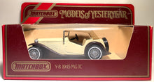 Load image into Gallery viewer, 1945 MG TC, 1/35 Cream &amp; Brown, Tan Seats; Type J Box