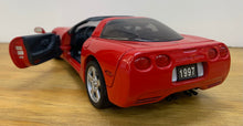 Load image into Gallery viewer, 1997 Corvette Coupe, Red, 1/24