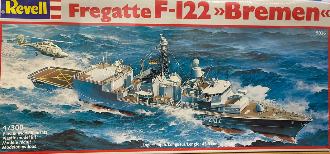 Fregatte F-122 Bremen 1/300 1983 Issue