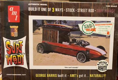 George Barris Surf Woody Molded in white  1/25  2015 Issue