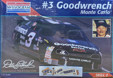 Earnhardt Dale #3 Goodwrench Chevy Monte Carlo 1/24