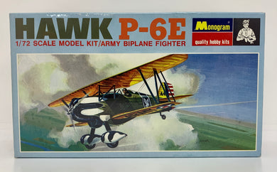 Hawk P-6E Army Biplane Fighter 1/72 1968 ISSUE