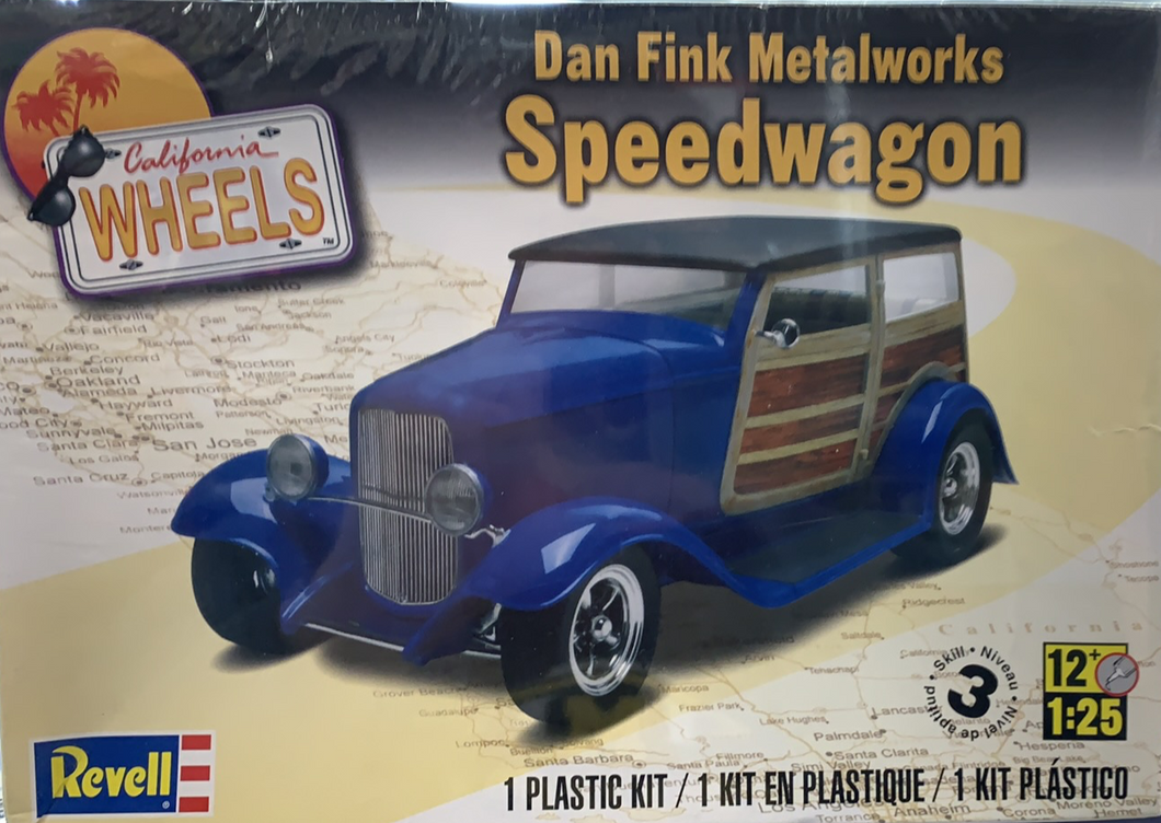 Dan Fink Metalworks Speedwagon 1/25 California Wheels 2015 ISSUE