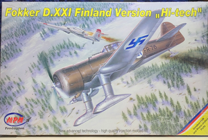 Fokker D.XX1 Finland Vers. 1/72