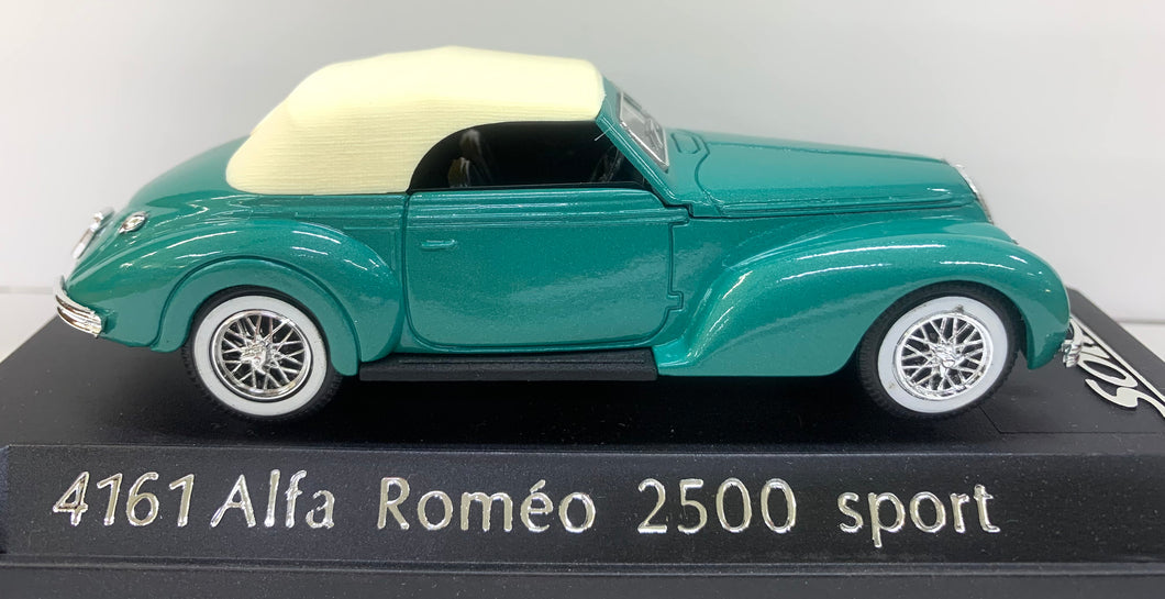 ALFA ROMEO - 2500 SPORT SPIDER SOFT-TOP CLOSED 1939 1/43