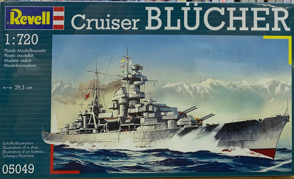 Cruiser Blücher 1/720 Heavy cruiser Admiral Hipper-class – J-BarHobbies