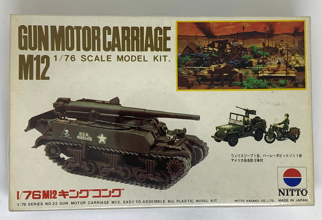 Gun Motor Carriage M12 1/76