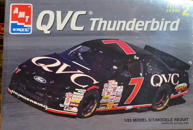 1996 #7 QVC NASCAR FORD THUNDERBIRD 1/25