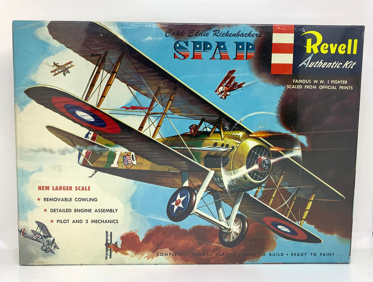 Capt Eddie Rickenbacker's SPAD 1/28 1957 ISSUE – J-BarHobbies