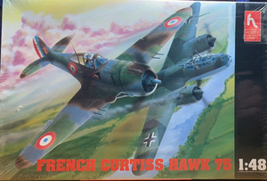 French Curtiss Hawk 75 1/48 1992 ISSUE