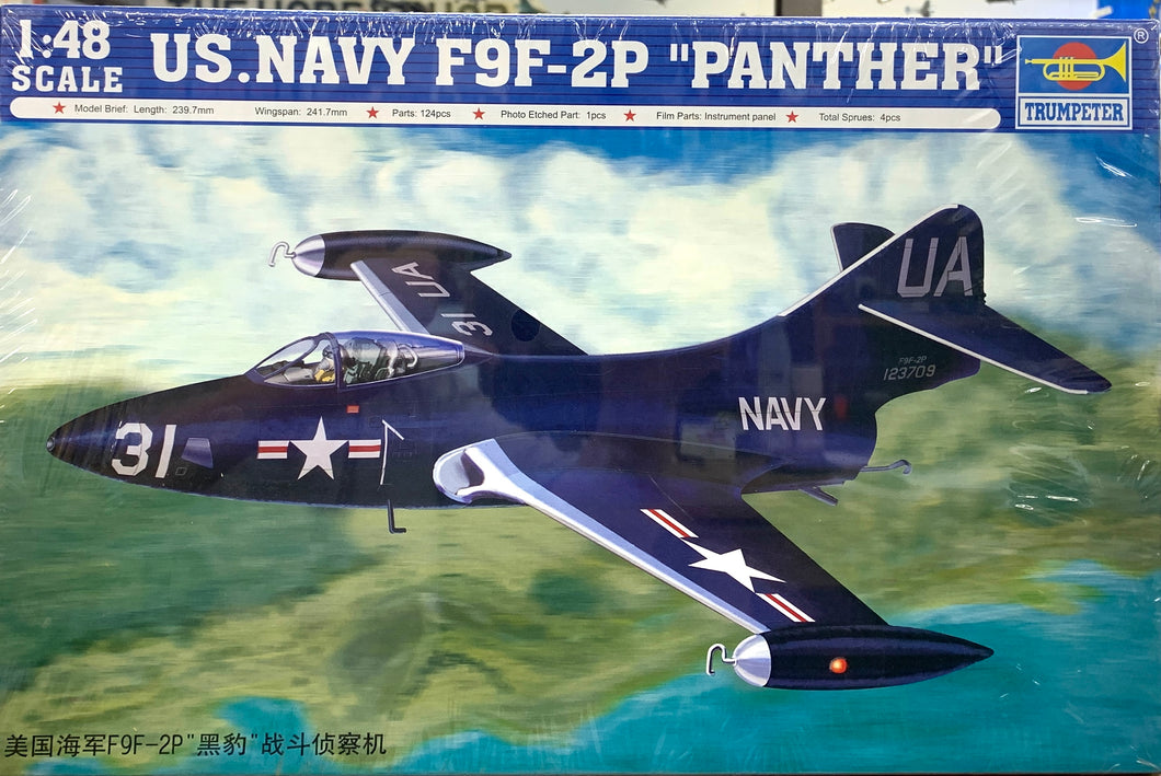 US. Navy F9F-2P 