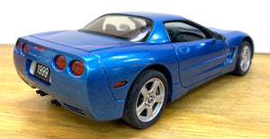1999 Corvette Coupe in Laguna Blue  1/24