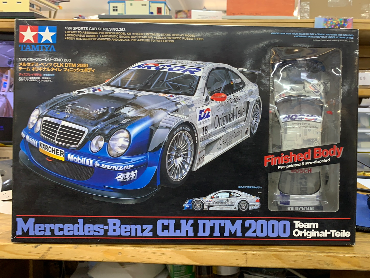 タミヤ ベンツ CLK DTM 2000 Team Original-Tile Mercedes Clk Dtm Originalteile none / Tamiya USA