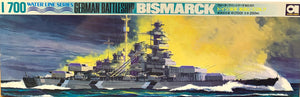 German Battleship Bismarck 1/700