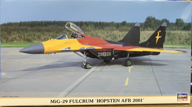 MiG-29 Fulcrum “Hopsten AFB 2001” 1/72