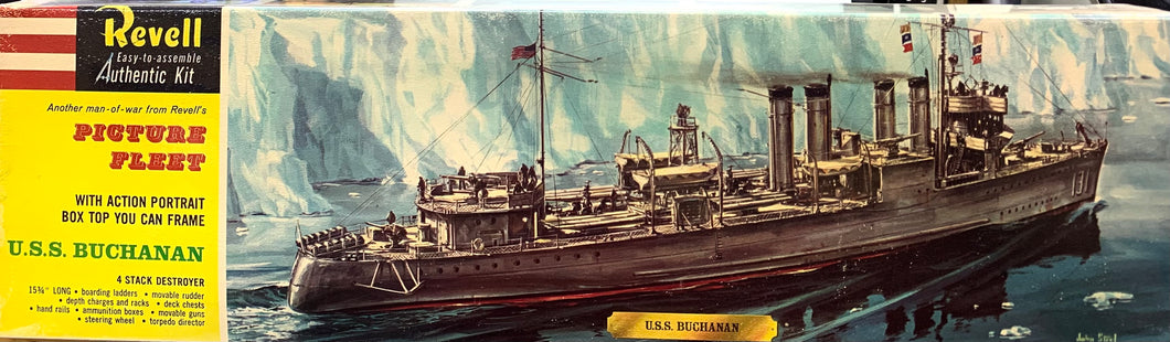 U.S.S. Buchanan Picture Fleet 1/240 Initial 1960 Release