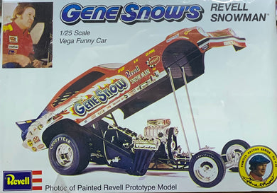 Gene Snow's Revell Snowman Vega Funny Car 1/25 1996 Issue