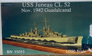 USS Juneau CL-52 1942 1/350