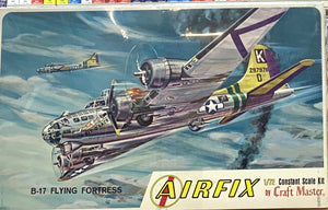B-17 Flying Fortress 1/72 1966 ISSUE