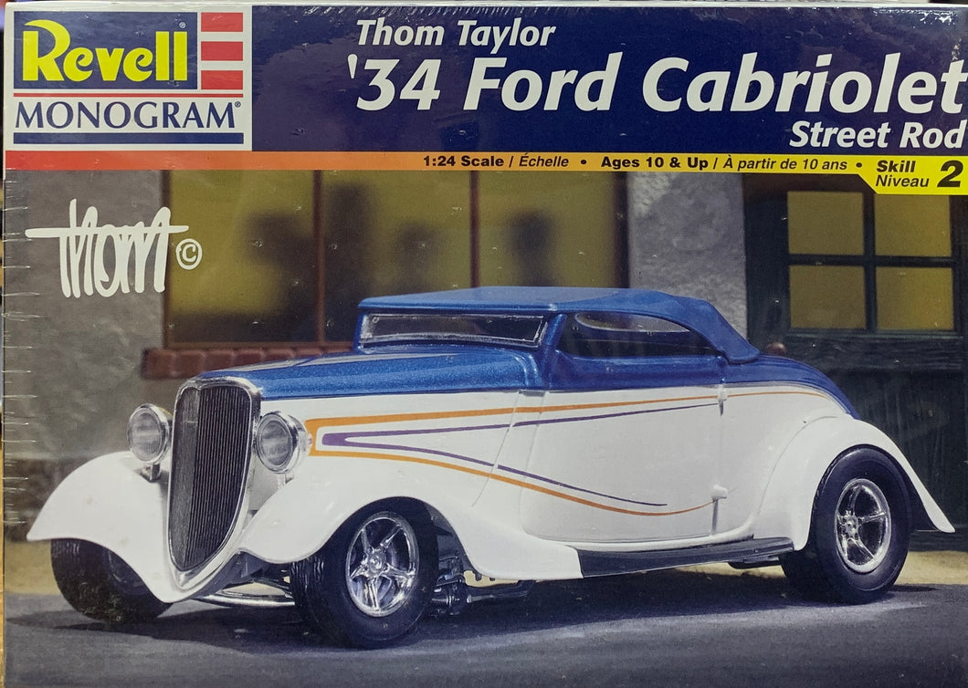 Thom Taylor '34 Ford Cabriolet Street Rod 1/24