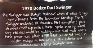 1970 Dodge Dart Swinger 1/64