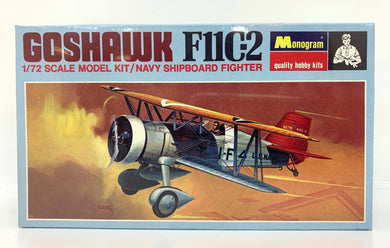 Goshawk F11C-2 Navy Shipboard Fighter 1/72 1968 ISSUE
