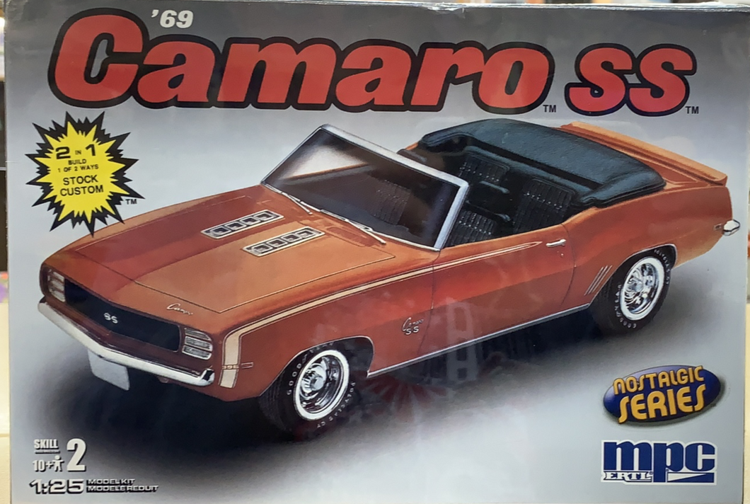 Camaro 1969 SS 1/25