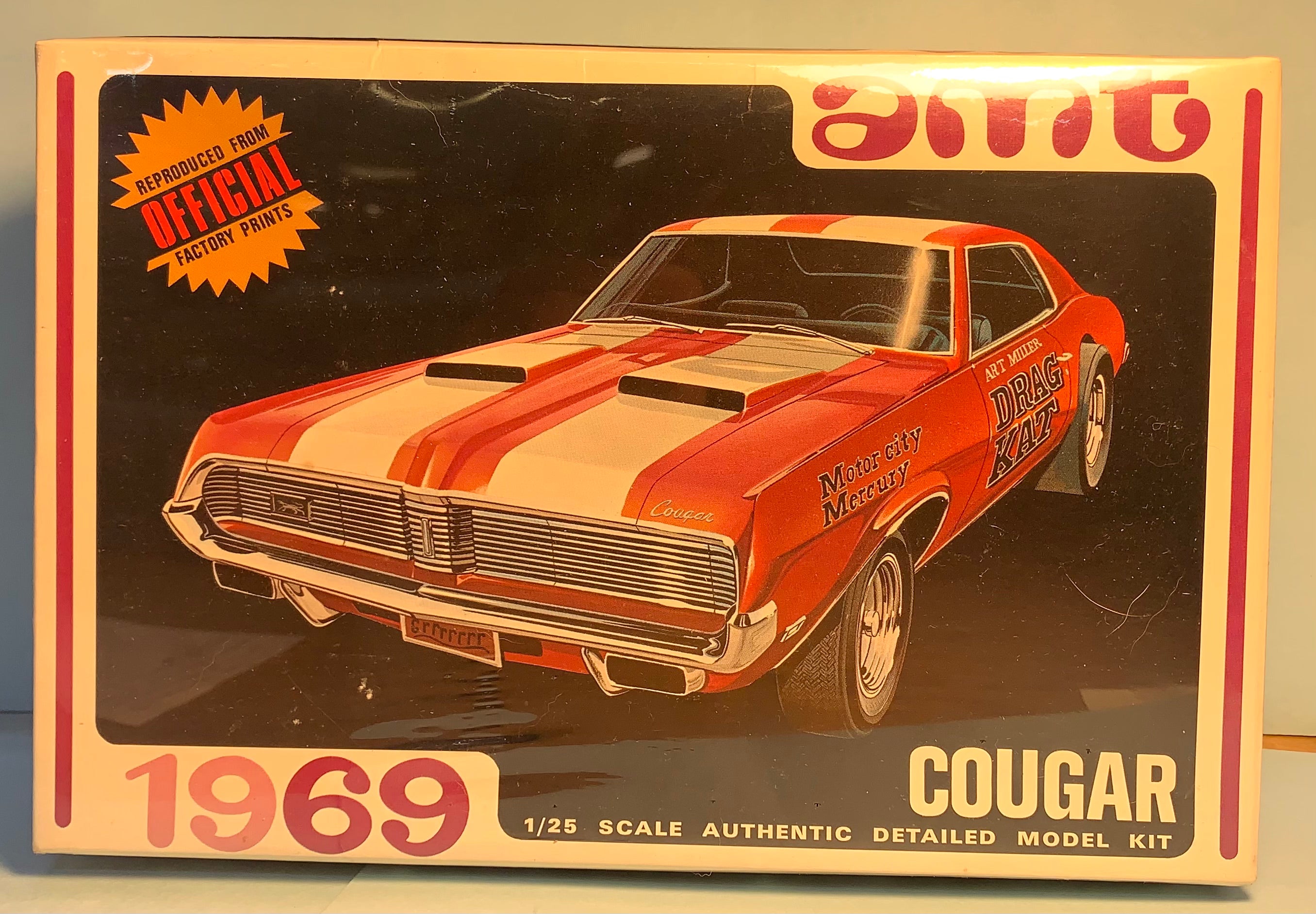 1969 Cougar 1 25 VERY RARE J BarHobbies