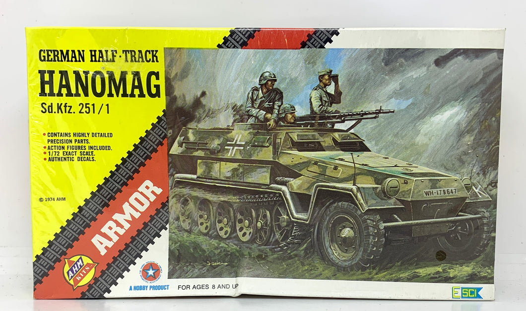 German Half-track Hanomag Sd.Kfz. 251/1 1/72 1974 ISSUE
